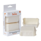 36 pirottini PLUM CAKE in carta forno BIANCO per muffin e dolcetti 80x50xh32mm