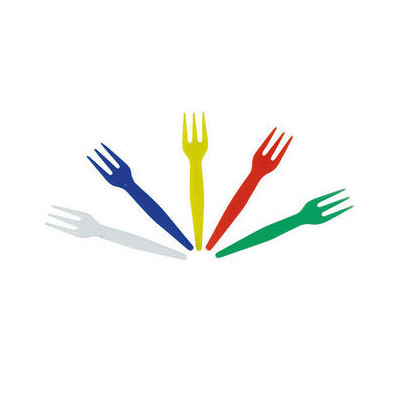 50 Forchette FORCHETTINE 3 punte in plastica