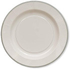 8 Piatti piccoli Ø21cm ARGENTO CLASSIC SILVER in carta - addobbo decoro tavola