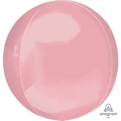 BUBBLES palloncino ORBZ ROSA 16"/40cm - pallone sfera - fornito sgonfio