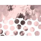 Busta CORIANDOLI in foil ROSA GOLD - 15gr dischetti metallizzati decorazione tavolo