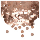 Busta CORIANDOLI in foil ROSA GOLD - 50gr dischetti metallizzati decorazione tavolo