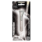 Candela Fiaccola Numero 7 Argento Glitter Fontana da interno Magic Flambè