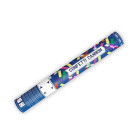 Cannone Tubo SPARACORIANDOLI multicolor e STELLE FILANTI