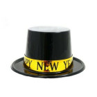Cappello Cilindo in plastica HAPPY NEW YEAR gadget festa CAPODANNO