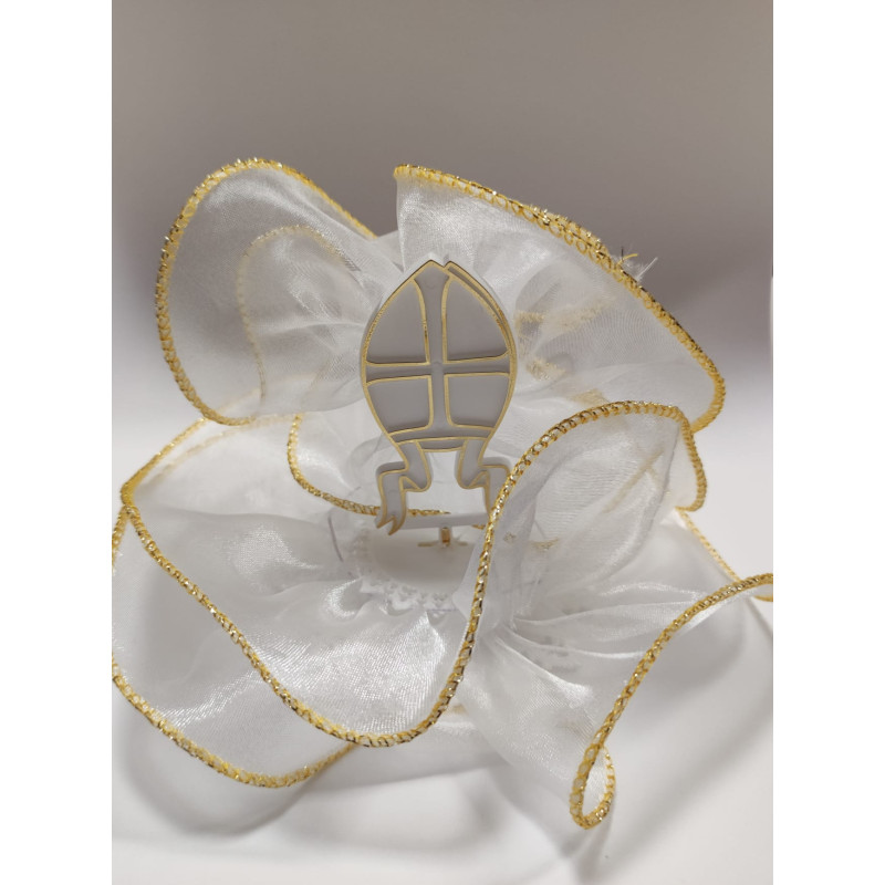 centrotorta Topper CRESIMA - MITRIA - ideale per decoro Torte e Dolci