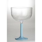 Ciotola COPPA AZZURRA Calice Vino in plastica Alta - Alzata per caramelle dolci