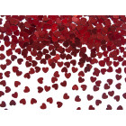Confetti - Coriandoli da tavola sagomati a forma di CUORE ROSSO 5mm - 30gr