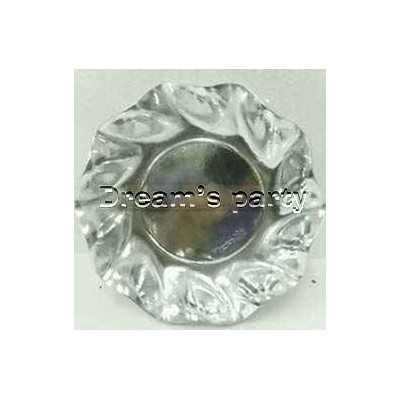 COPPETTA ARGENTO LUCIDO D 18,5 CM PZ 10