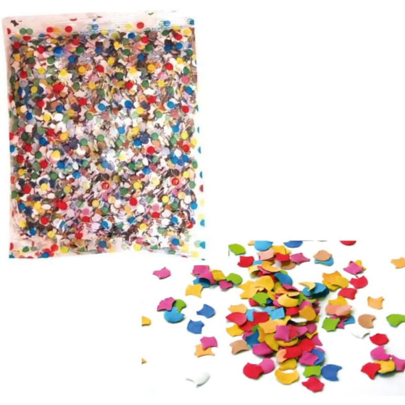 Coriandoli Di Carta Colorati Misti – Confezioni Da 1, 5 O 10 Kg Per Feste E Matrimoni