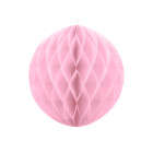 Decorazione SFERA ROSA carta frufru forma sferica - 40cm