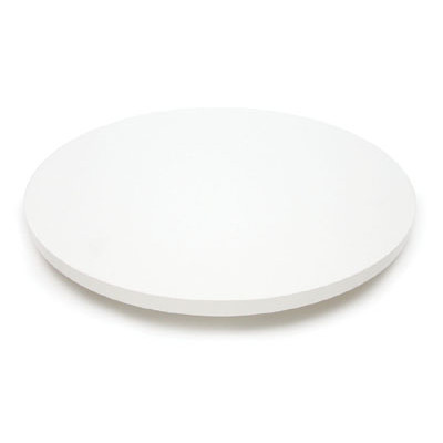 Disco in POLISTIROLO - D25 X H2,5 - Tondo BASSO per basi torte