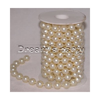 FILO PERLE 10MM X 3MT COLOR PERLA