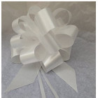 FIOCCO COCCARDA BIANCO CON TIRANTE PULL BOWS