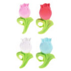 Fiore MINI TULIPANO in ZUCCHERO - decorazione torte e dolci - 1 Pezzo Casuale