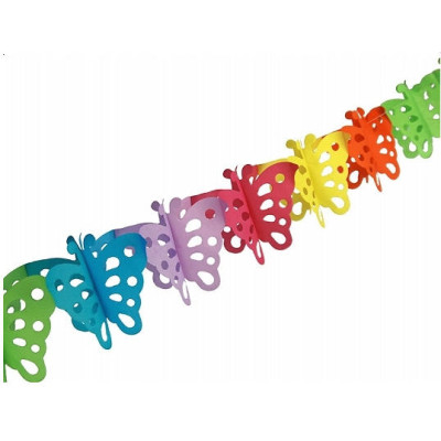 Ghirlanda Festone FARFALLE - 3mt