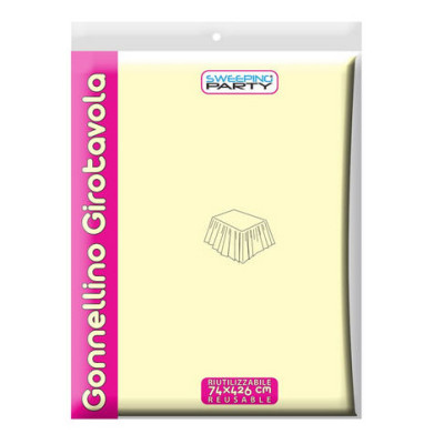 GONNELLINA COPRIGAMBA CREMA CM 426X74H