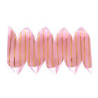 Nastro per torte GIROTORTA da Pasticceria - Rosa chiaro con filo oro - 1 metro