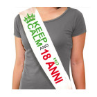 La FASCIA del 18 ENNE - KEEP CALM and HO 18 ANNI - gadget per il compleanno del maggiorenne