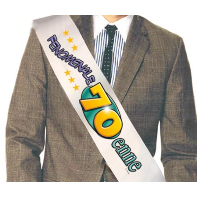 La FASCIA del FENOMENALE 70 ENNE - idea scherzo gadget per compleanno 70 ANNI