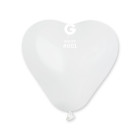 Palloncini a forma di Cuore cuoricini BIANCO palloncino palloni 16cm/6" 100 PZ