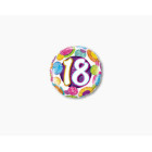 palloncino 18" mylar 18 big dots & glitz