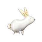 PALLONCINO in foil Mylar a forma di Coniglio coniglietto di pasqua - 70x71cm