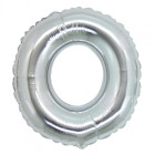 PALLONCINO Pallone LETTERA O ARGENTO in MYLAR foil 21cm