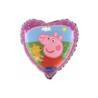 Pallone a forma di Cuore di PEPPA PIG palloncini gonfiabile aria, ELIO - 45cm