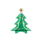Pallone Albero di Natale palloncino con base per rimanere in piedi 78x94cm