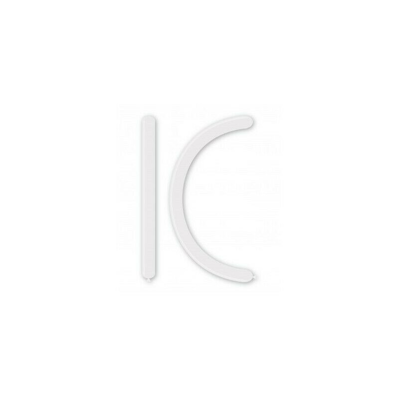 Pallone modellabile E260 BIANCO 100 PZ