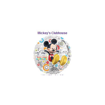 PALLONE MYLAR 18" TRASPARENTE TOPOLINO