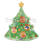 PALLONE MYLAR ALBERO DI NATALE WINNIE THE POOH