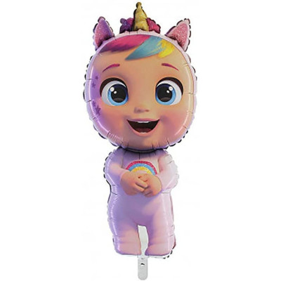 Pallone mylar CRY BABIES Magic Tears - 101 cm - gonfiabile ad elio