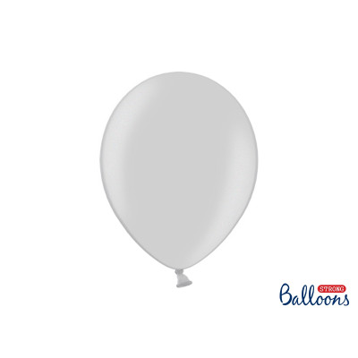 Pallone palloncini palloncino palloni 12" Argento - 100 pz - Ø30cm
