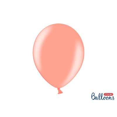 Pallone palloncini palloncino palloni 12" Rosa Gold Metalizzato - 100 pz - Ø30cm