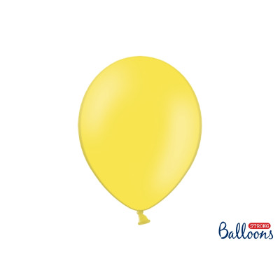 Pallone palloncini palloncino palloni 5" giallo - 100 pezzi - Ø12cm