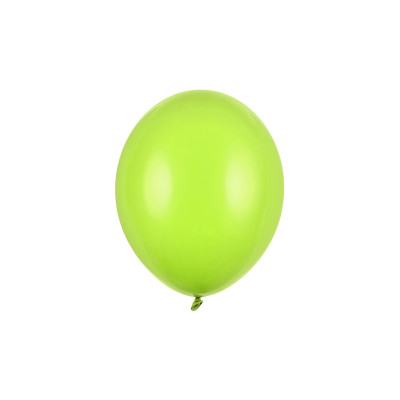 Pallone palloncini palloncino palloni VERDE LIME -100 PZ - Ø27cm