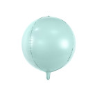Pallone PALLONCINO SFERA CELESTE in foil Mylar - gonfiabile ad aria o elio 40CM