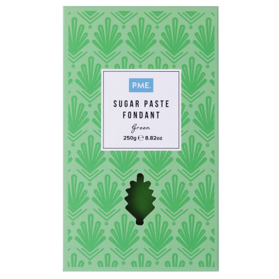 Pasta di zucchero VERDE 250g - Sugar Paste Fondant - per copertura torte