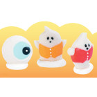 Set 3 personaggio HALLOWEEN  in zucchero per decorazione torte