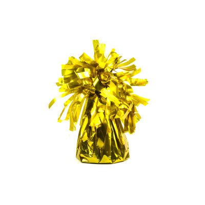 Pesetto PESO centrotavola Ciuffetto colore ORO - ideale per Palloncini ad Elio