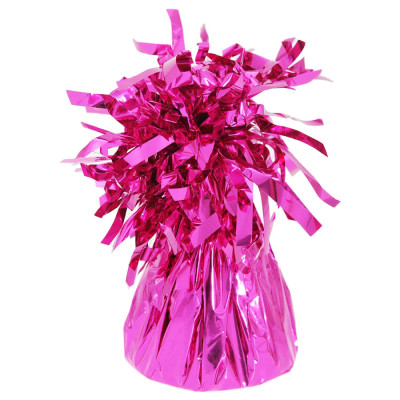 Pesetto PESO centrotavola Ciuffetto colore ROSA carico - ideale per Palloncini ad Elio