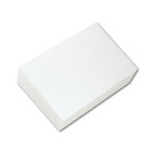 RETTANGOLO in POLISTIROLO - 10x20 x H7,5 -  base per torte o topper finti