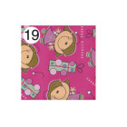 Rotolo Carta da confezione REGALO ANGEL compleanno - 2 Fogli da 70x100cm