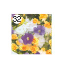 Rotolo Carta da confezione REGALO BOUQUET compleanno - 2 Fogli da 70x100cm