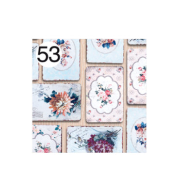 Rotolo Carta da confezione REGALO PIASTRELLE compleanno - 2 Fogli da 70x100cm