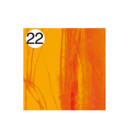 Rotolo Carta da confezione REGALO SFUMATURE ARANCIO compleanno - 2 Fogli da 70x100cm