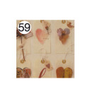 Rotolo Carta da confezione REGALO TAG CUORE amore - 2 Fogli da 70x100cm