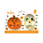 Set 2 TAGLIAPASTA Halloween - per creare fantastici biscotti o dolci